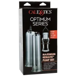 Optimum Series Kit Pompe à pénis 2 tubes 22cm